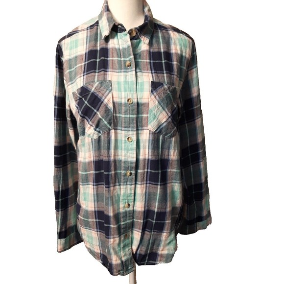 American Heritage Tops - Authentic American Heritage Plaid Size Lg. Womens Long Sleeve (K)